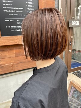エスト 幕張本郷(est.) 前髪/アンブレラカラー/こなれミディ/イメチェン/ウェーブパーマ