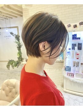 ビューティーランド 北国分店(BEAUTY LAND by TRUTH) 束感ショートボブ×ハイライトベージュ