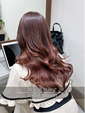 アミー 銀座(Ammy) コテ巻き風パーマ/韓国風パーマ/デジタルパーマ/パーマ