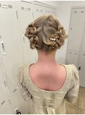 個性派ひつじヘアアレンジ