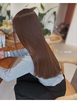 メイン(『　　』main) chiffon brown
