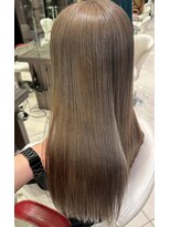 アース 大曽根店(HAIR&MAKE EARTH)&nbsp;ケアブリーチ＋ハイトーンカラー＋トリートメント