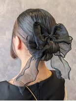 ザ ラブズ ラフズ ヘアー 本店(the loves laughs hair) リボンカチモリ/韓国スタイリング/ヘアアレンジ/アイドルヘア