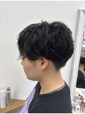 ハンサムパーマ