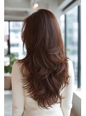 レイヤーカット/ボブ/髪質改善カラー/縮毛矯正/暗めカラー