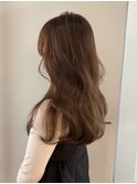 【stylist AIKA】ブリーチなしブラウンベージュカラー
