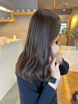 ミー(mii) 【mii】ブリーチなしオリーブベージュ