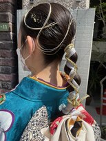 シーナ(scena)&nbsp;【ヘアアレンジ】成人式ヘアアレンジ