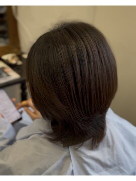 《米子》分け目が"パカッ"これ直せます