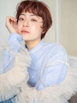 ロンド ボーイ 表参道(Lond BOY)&nbsp;大人ガーリー/ミニボブレイヤー/ミディアムレイヤーカット/原宿