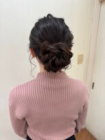 アカネ(Akane)&nbsp;まとめ髪アレンジ　お出かけヘアセット　20代 30代