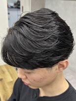 ナム 錦糸町(NAM)&nbsp;MEN'S HAIR/ブルーブラック/フェザーパーマ/錦糸町