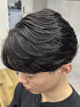 ナム 錦糸町(NAM) MEN'S HAIR/ブルーブラック/フェザーパーマ/錦糸町