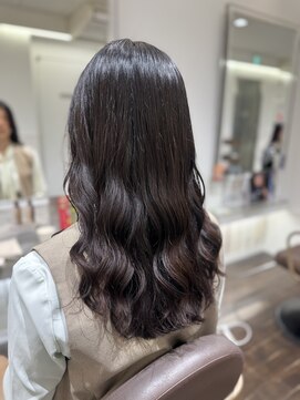 アピッシュ シェリ(apish cherie) コテ巻き風パーマゆるめパーマデジタルパーマ