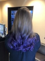 ヒスヘアー クリエイティブスペース(hys hair creative space by lauto)&nbsp;パープルテールグラデーション