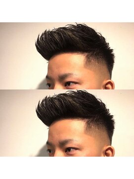 クオンヒール 淀屋橋店(QUON HEAL) スペインカール/スパイキーショート/フェザーパーマ/フェード〇