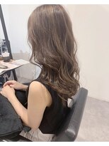 ナンバー(number+)&nbsp;20代30代40代大人可愛いミルクティーベージュハイライト