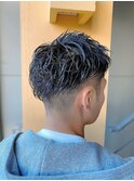 【津賀 涼】大人カッコいい無造作パーマ束感ショート☆