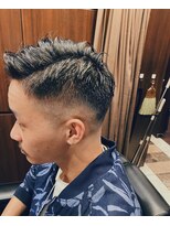 ヒロギンザ 御茶ノ水店(HIRO GINZA)&nbsp;スキンフェード×七三スタイル