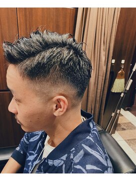 ヒロギンザ 御茶ノ水店(HIRO GINZA) スキンフェード×七三スタイル