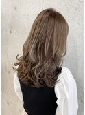 20代30代40代レイヤーカット◎ベージュカラー