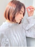 ■LOOPA■サイドシルエットワンレンボブ