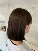マロンブラウンボブ