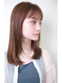 　縮毛矯正＋うる艶ロング/ショートバング[北千住]