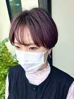 ジェリカ(Jlica) 刈り上げ×耳かけマッシュショート。