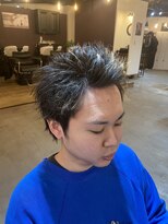 オーバー 町田店(OVER)&nbsp;スパイキーショート×ツイストパーマ