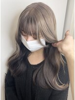 マティス 表参道(matiz)&nbsp;ハッシュカット/アンブレラカラー/美髪/シルキーベージュ