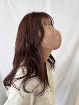 サラ 新宮店(SARA)&nbsp;【福岡新宮】韓国風似合わせチェリーピンク 20代 30代 40代