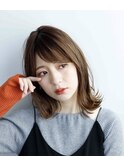 外ハネミディ