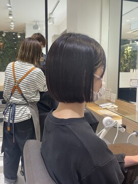 ルディー バイ ヘアーポケット(rudii by HAIR POCKET) ぱつっとボブ◎