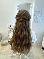 エメティ(Aimerty)&nbsp;ハーフアップ