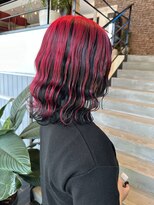 if&nbsp;アンブレラカラー/レッド/ブラック