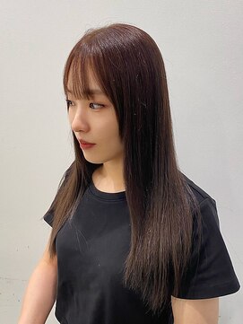 ドレス(Dress) うる艶/髪質改善/透明感カラー/チョコレートブラウン