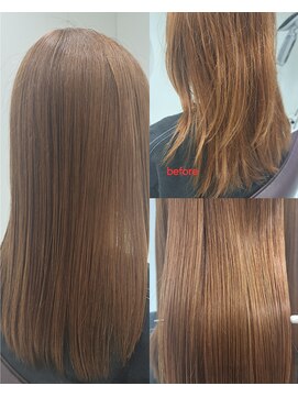 ユーフォルムギンザ(y-Forme Ginza) 透明感♪ベージュ系ブラウン