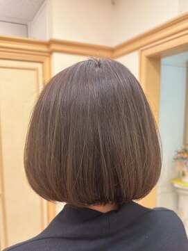 松本平太郎美容室 銀座本店 イノアカラー×ソフトベージュ×50代/30代40代60代