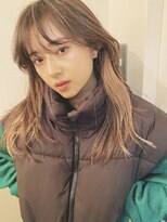 ノラキチジョウジ(NORA KICHIJOJI)&nbsp;ウルフボブロングレイヤー耳かけフェイスレイヤーレイヤーボブ