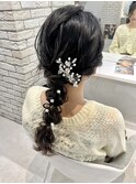 黒髪さん編み下ろし