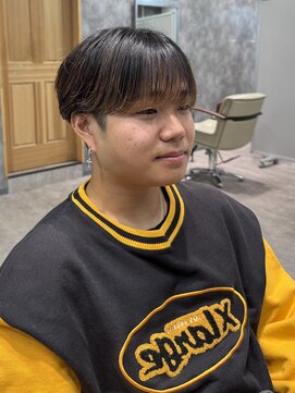 フォンド 津田沼(fond.) カルマパーマ/ベリーショート/ダークアッシュ/ニュアンスパーマ