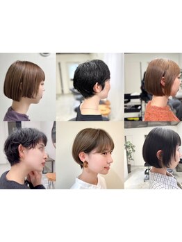 【森ノ宮駅から徒歩5分】ショートスタイルのお客様が多数ご来店！高い技術力×デザイン力が人気の秘訣☆
