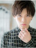 マットブラウンで透明感UP！計算ずくフェザーマッシュ仙台愛子