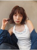 オレンジブラウン【藤沢/本鵠沼/ヘッドスパ/白髪ぼかし/艶髪】