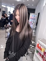 キング 枚方店(K!ng)&nbsp;縮毛矯正髪質改善ハイライトレイヤーカット枚方美容室エクステ