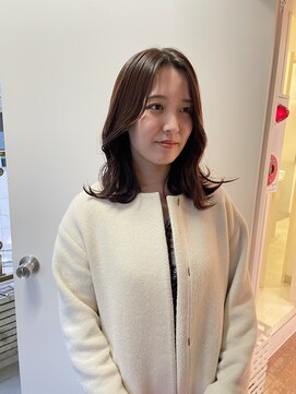 シティーバイローウェ 表参道(City/louwe) ミディアム/くびれスタイル/ブラウンカラー