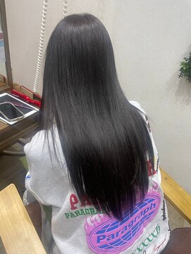 ネウィ 八王子(newi) 髪質改善レイヤー大人可愛い20代30代黒髪ストレート暗髪