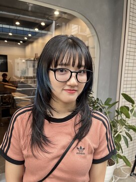 ドッグスター(dog star) ハッシュカットレイヤーデザインカラー 登戸/向ヶ丘遊園