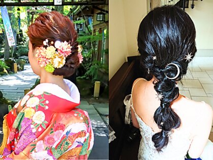 ヘア アンド ブライダル ノア(hair&bridal noah)の写真